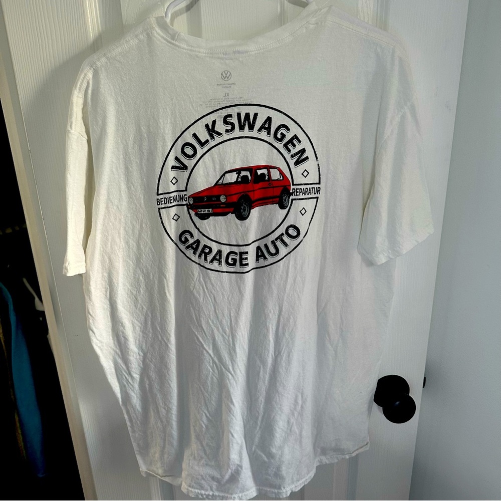 White VoltesWagon Graphic Tee